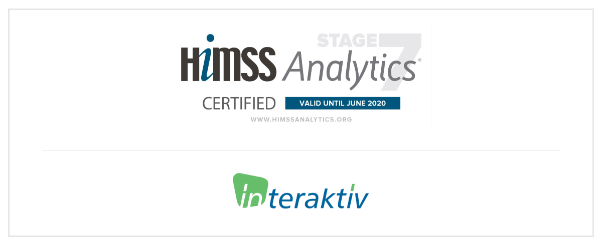 Somos uma empresa HIMSS Analytics Certified!